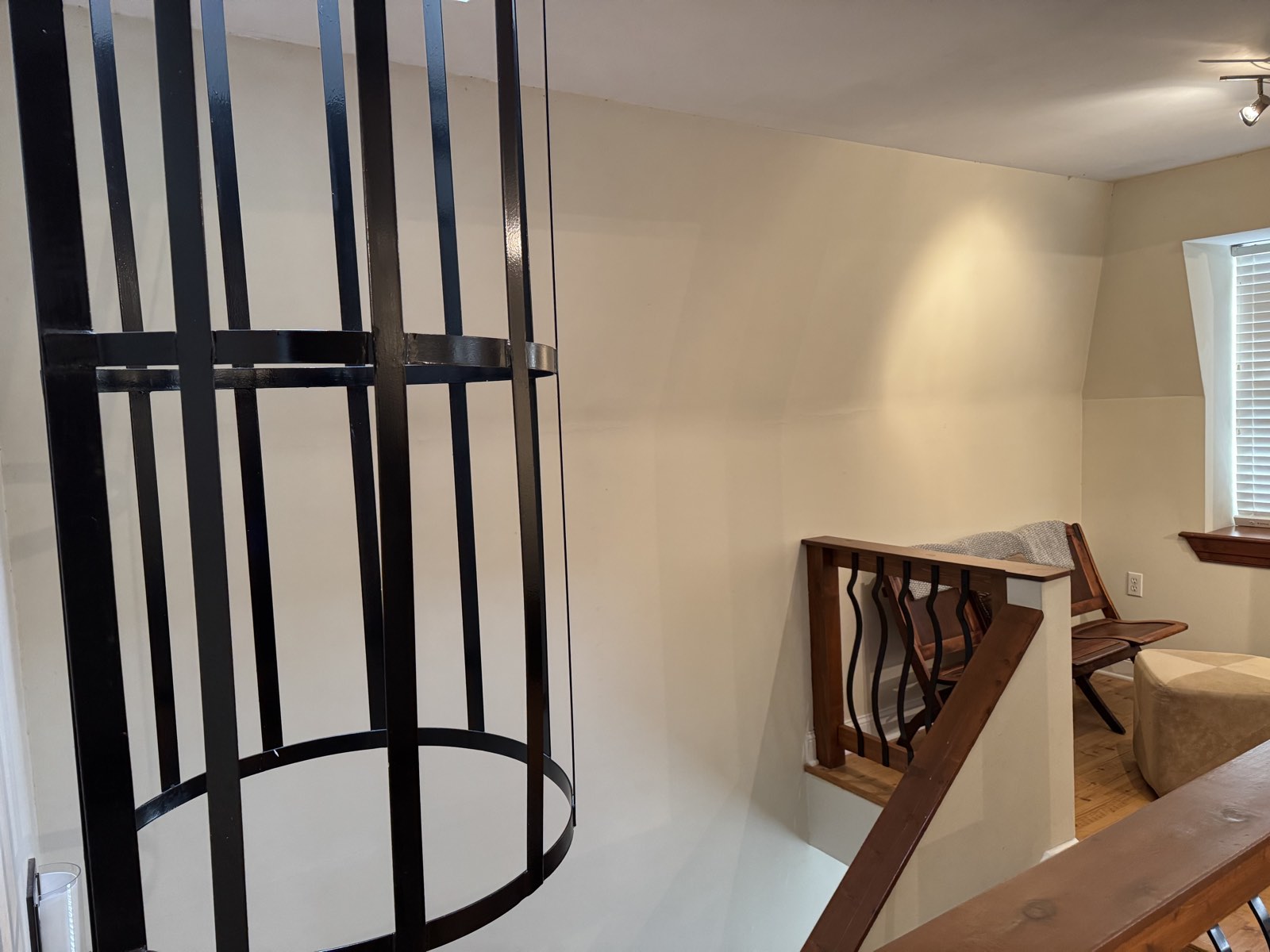 Property interior during a Rancho Santa Fe estate sale
